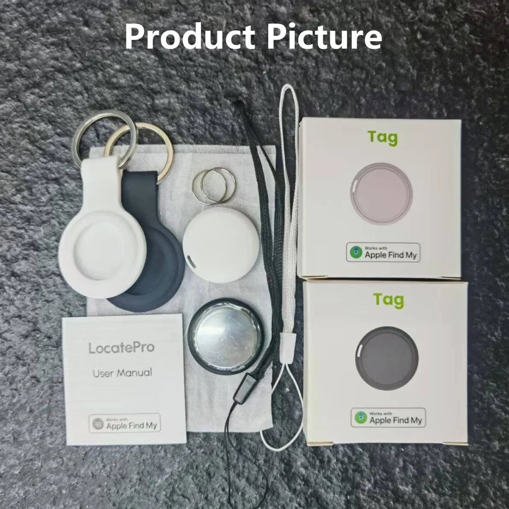 Tag-D Anti Lost GPS Tracking Device Bluetooth Smart Air Tag Position Finder Локатор работает с iPhone iPad iOS System FindMy App