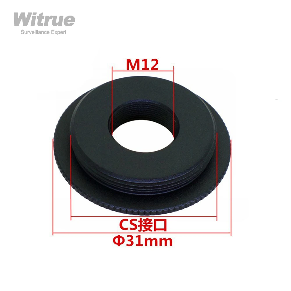 Witrue, металлический переходник M12 в C/Крепление объектива CS, переходное кольцо M7 в M12, конвертер объектива CCTV, аксессуары