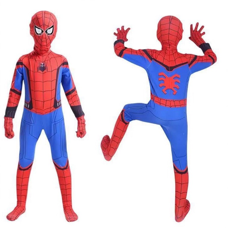 Halloween crianças baile peter traje cosplay zentai bodysuit festa macacão