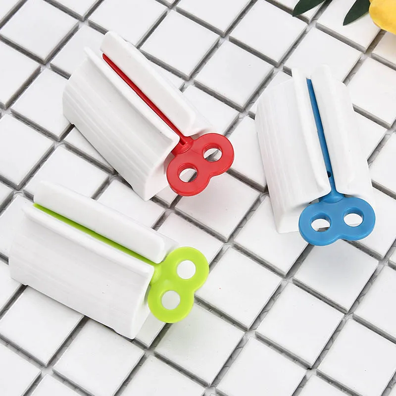 Presse-dentifrice roulant pour homme paresseux, shampoing, Clip manuel, nettoyant pour le visage polyvalent, 1/3 pièces