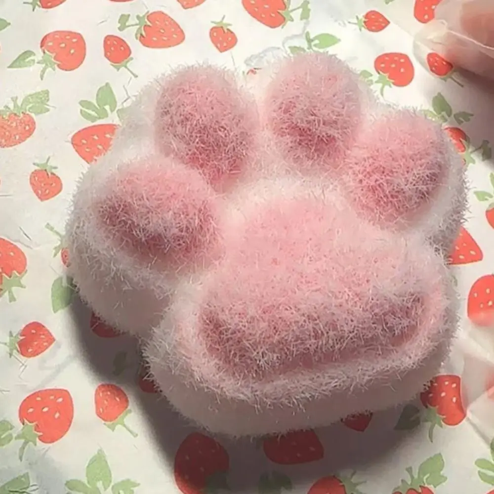 Funny Gift Squeeze Toy Squeeze Cat Paw Toys Sticky Abreact Decompressing Pinching Cat Paw Soft Relief Relax Toys