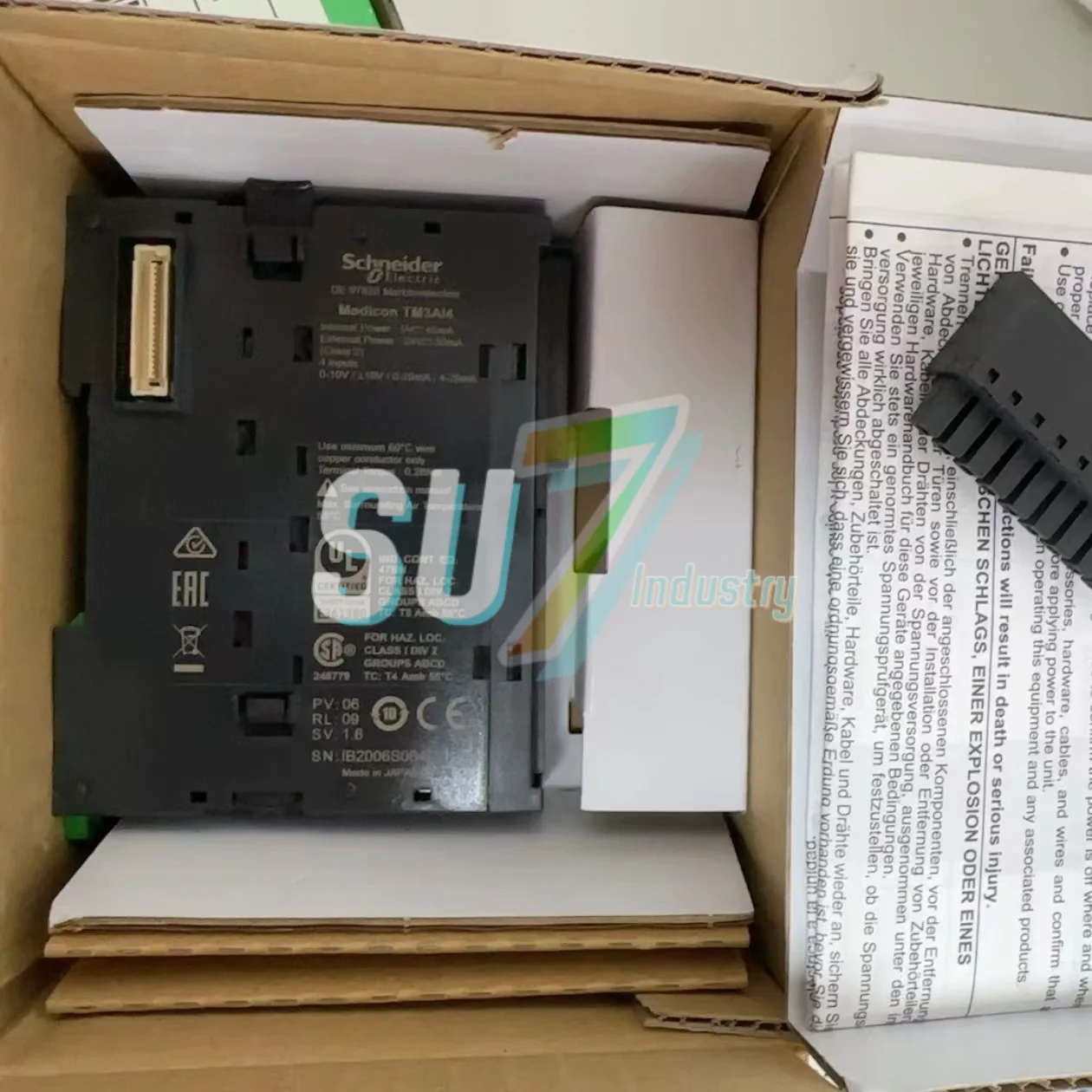 Módulo PLC TM3DQ32TK TM3TI4 Novo original