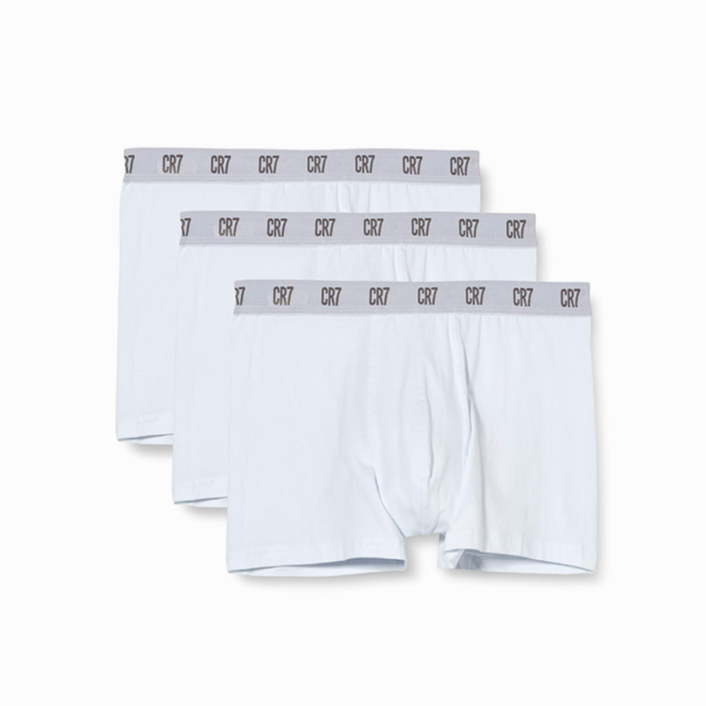 CRIIS SEVEN 7 Boxershorts für Herren, Cristiano Ronaldo, Basic-Unterwäsche aus Baumwolle, Herren-Badehose, Turnhose, bequeme Unterhose