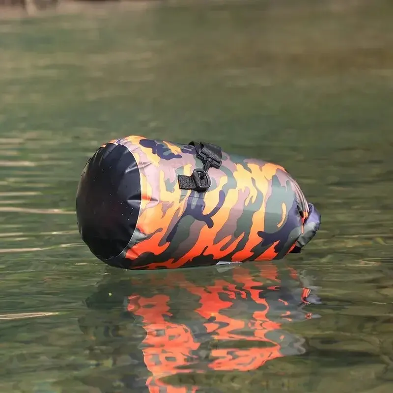 Saco impermeável de camuflagem leve, para caiaque, surf, rafting e camping, mantenha seu equipamento seco e impermeável