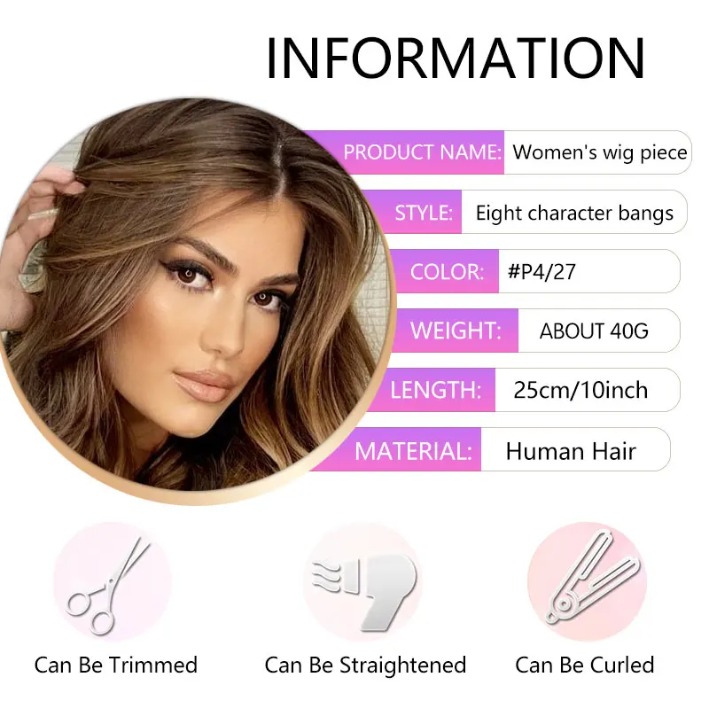 Extensões de cabelo humano para mulheres, peruca superior, Topper com clipes, rede de cabelo com cabelo diluindo, 9x14cm, 1 pc