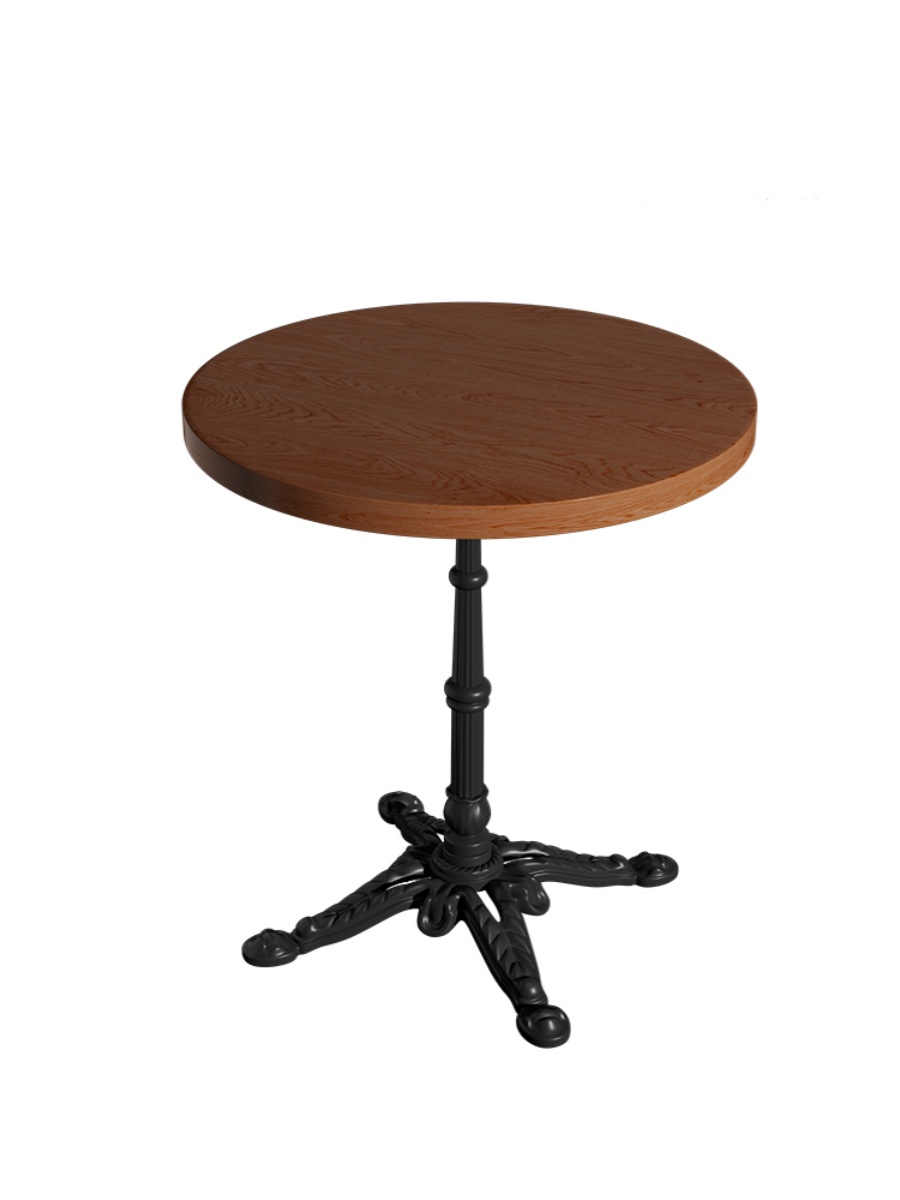 American Retro Massivholz Coffee Shop Tisch und Stuhl Kombination Restaurant