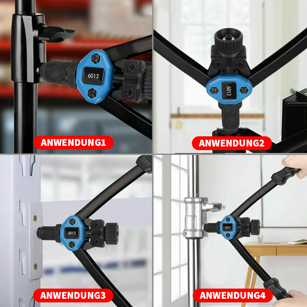 Klinknagelmoertangset, klinknageltangset, 110 klinkmoeren in M5 M6 M8 M10 M12, heavy-duty handklinkhamer klinkmoerpistool