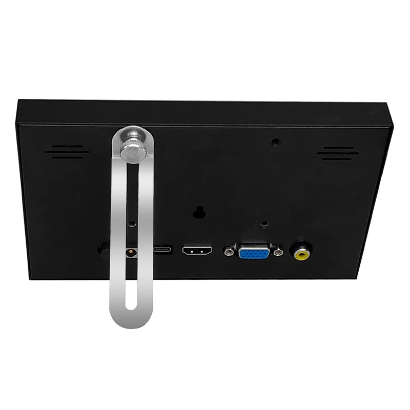 7 Inch Portable Monitor 1024x600 IPS LCD HDMI-compatible VGA AV Input DC Type C Power  Screen for PC Laptop Camera TV Box DVD