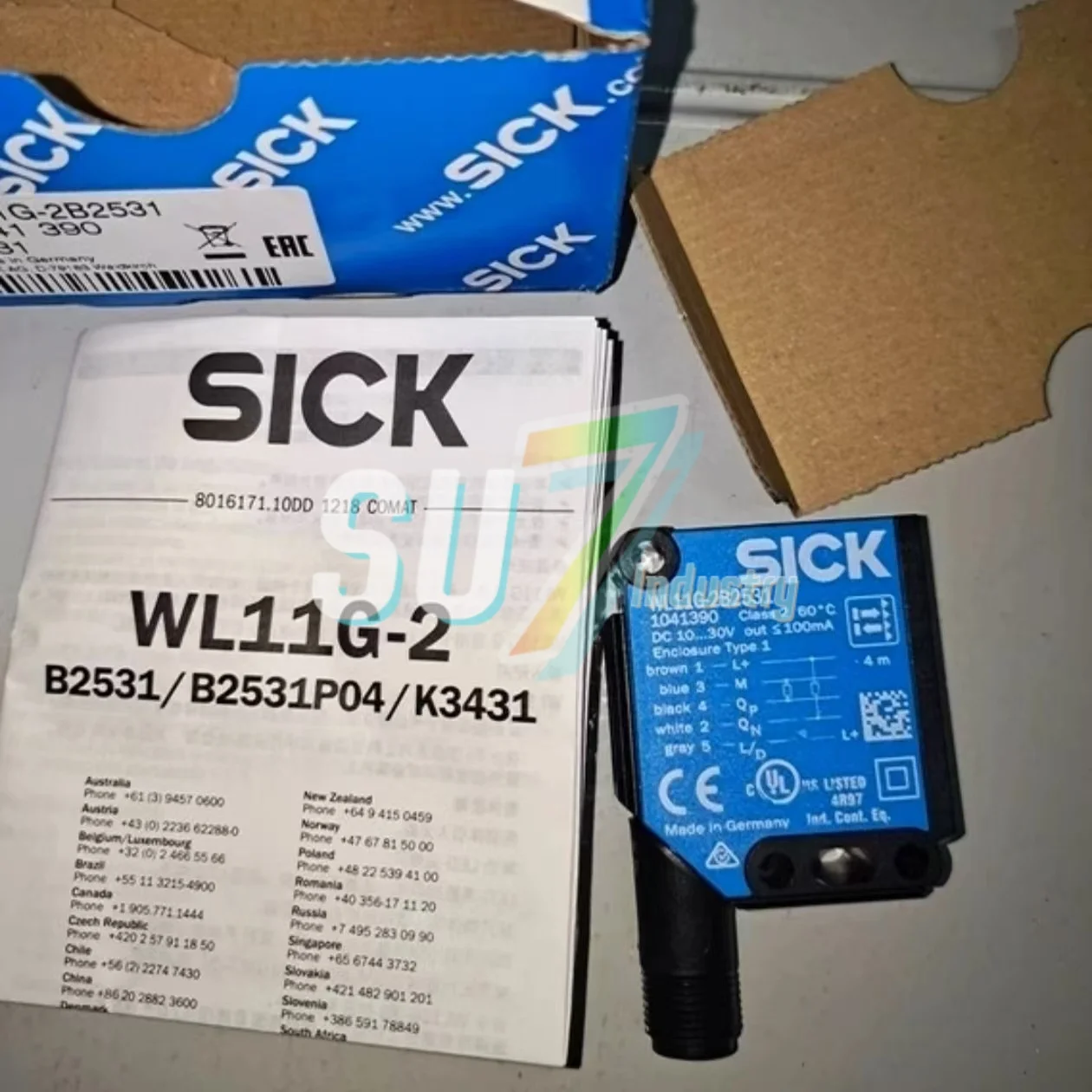 근접 센서 WL11G-2B2531 WTB8-P2131 새로운 원본