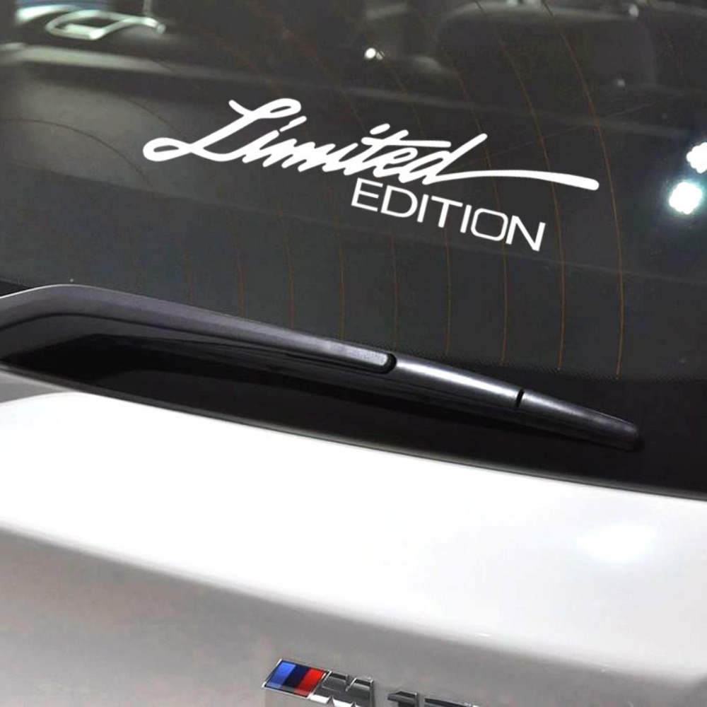 Vinylsticker Raamsticker Auto-styling 3D LIMITED EDITION Decoratie Reflecterende lasersticker voor auto-accessoires