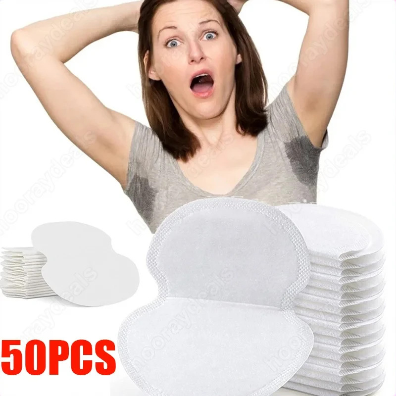 10/30/50/100pcs Underarm Dress Clothing Armpit Care Sweat Scent Perspiration Pad Shield Absorbing Deodorant Pads