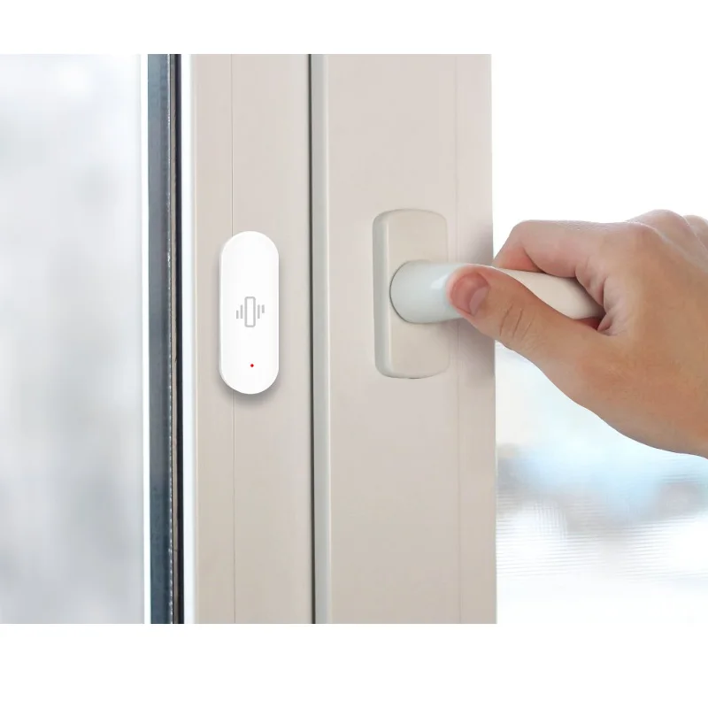 Tuya Smart Home WiFi Trillingssensor Detectie Smart Life APP Melding Real-Time Motion Shock Alarm Geschiedenis Recordbeveiliging