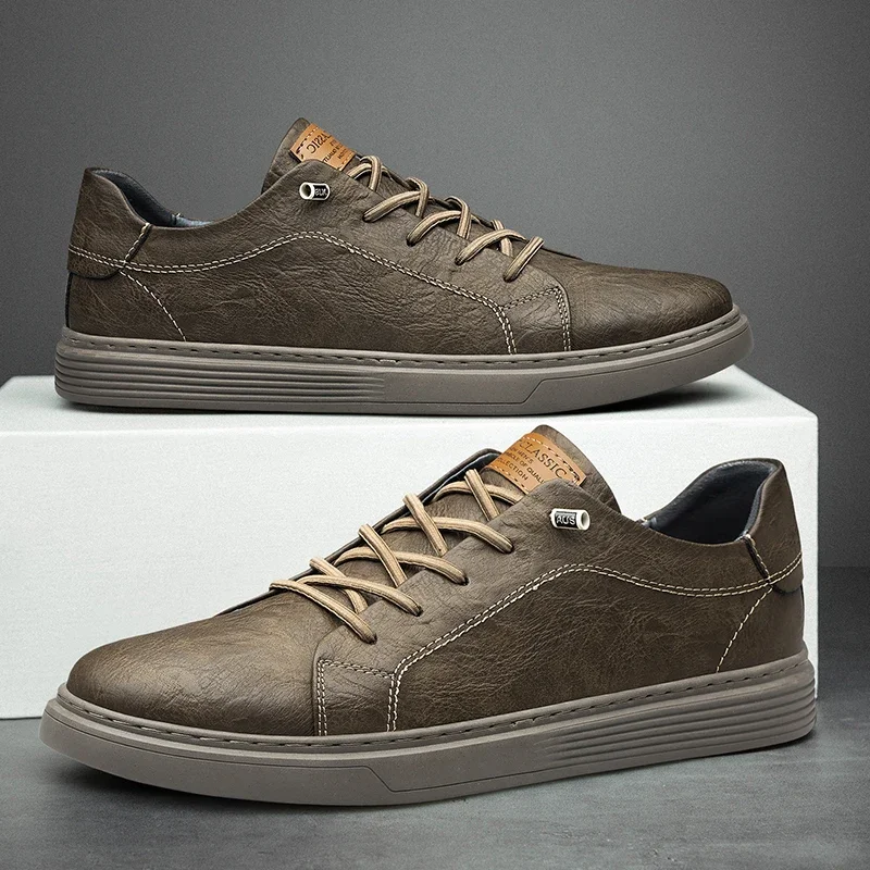 Marke Italienische Echtes Leder Casual Schuhe männer Oxford Outdoor Schwarz Jogging Schuhe männer Büro Kleid Schuhe Große Größe: 36-47