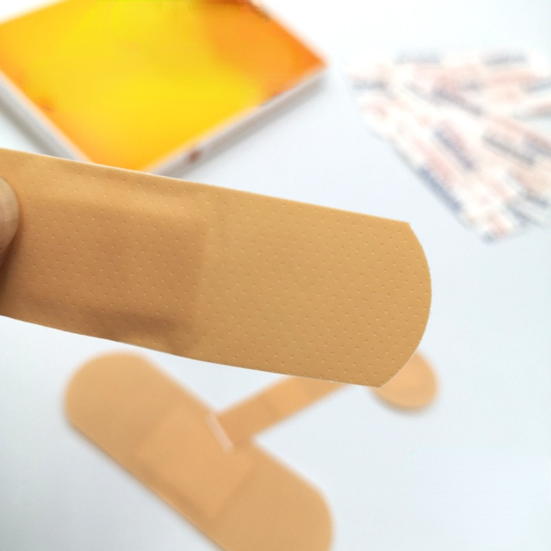 100 Stück wasserdichtes Erste-Hilfe-Wundpflaster, medizinisches Anti-Bakterien-Pflaster für Zuhause, Reisen, Erste-Hilfe-Set, Notfall-Sets