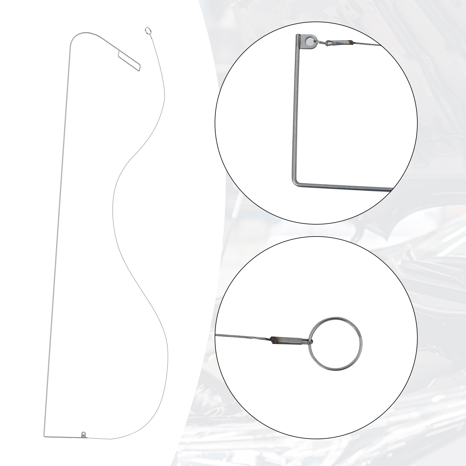 New Stretch Lever Opening Tool 42.5 Inch Emergency Long Distance Stretch Lever Opening Tool Stainless Steel Lever Opening Tool