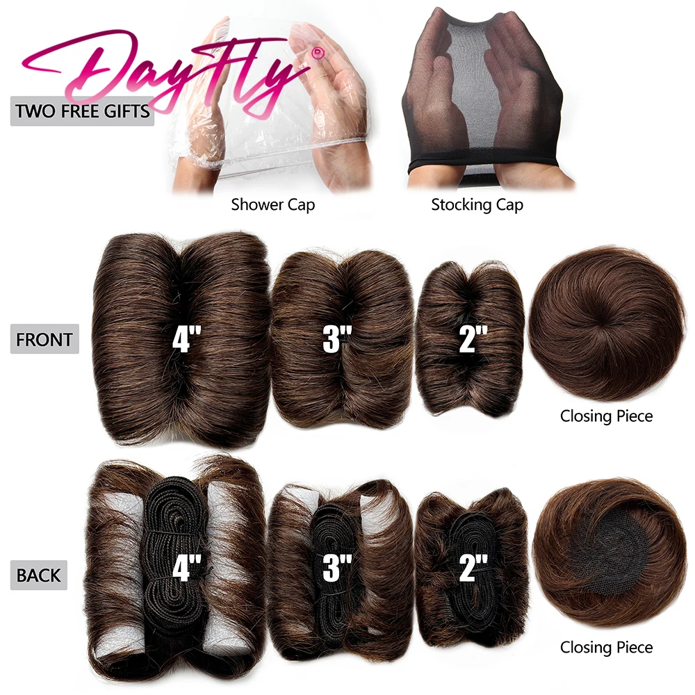 Pacotes de cabelo humano curto com fechamento cabelo brasileiro encaracolado tecer 3 pacotes com um fechamento central extensões encaracoladas saltitantes naturais