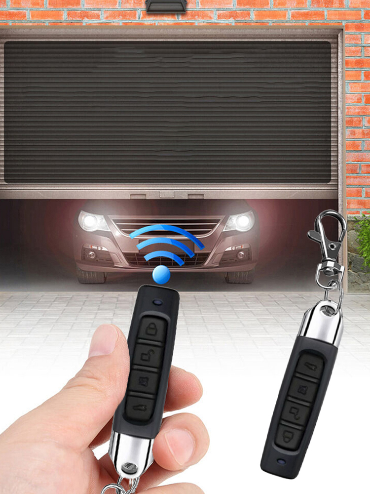 433MHZ Wireless Remote Control Electric Cloning Gate Garage Door Car Key Electric Garage Door Remote Control Copy Remote Control