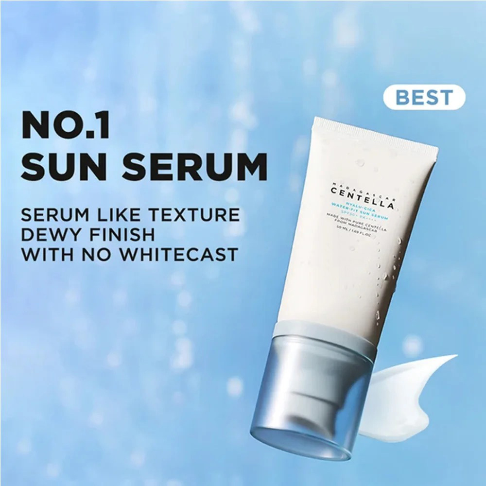 Original 50+ Gesichts-Sonnenschutz Centella Protector UV Sun Sunblock Hautaufhellungscreme Koreanische feuchtigkeitsspendende Schutzpflege Körper