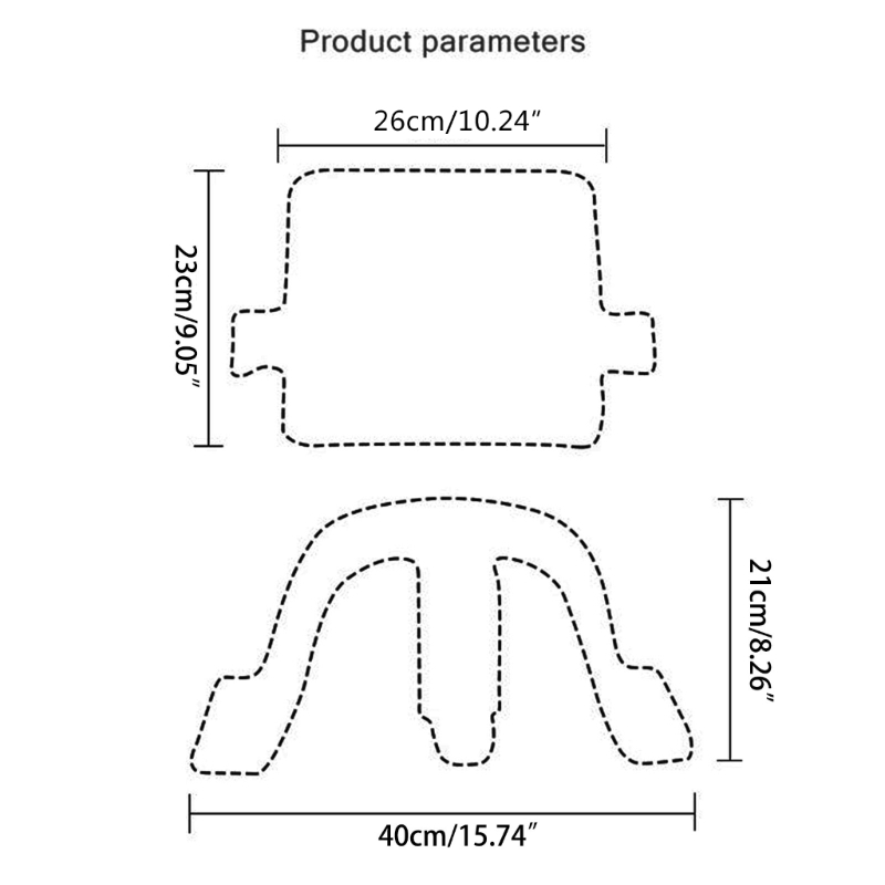เด็ก Highchair อุปกรณ์เสริมรั้วความปลอดภัยเก้าอี้รับประทานอาหารพนักพิงที่ถอดออกได้ Armrest รั้วเด็กขาออก Travel Gear ที่นั่ง