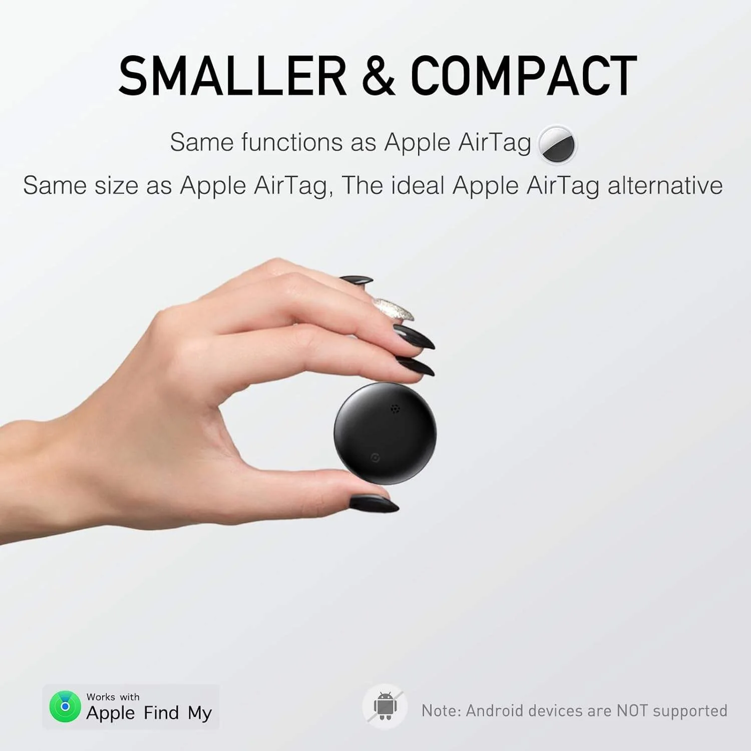 Smart Airtag Bluetooth GPS Портативный трекер работает с Apple Find My APP Air Tag Tracker Locator Pet Child Bag Key Finder для IOS