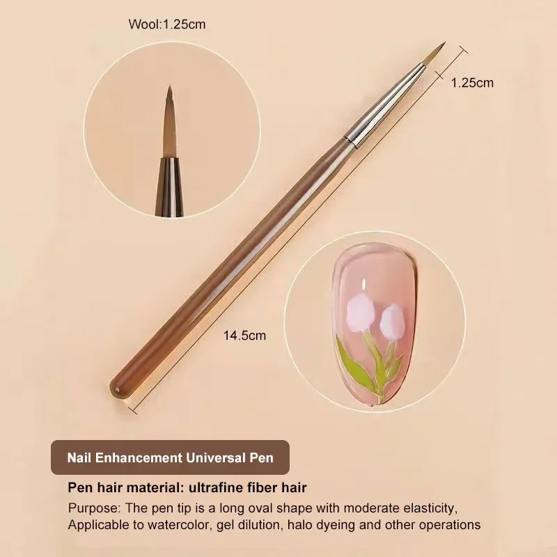 9 szt. UV, pędzle do paznokci żelowych wyściółka ręcznie malowany obrazek pióro do Manicure rysunek akrylowy pędzel do paznokci artystyczny Design narzędzie do malowania do wyświetlania końcówek paznokci