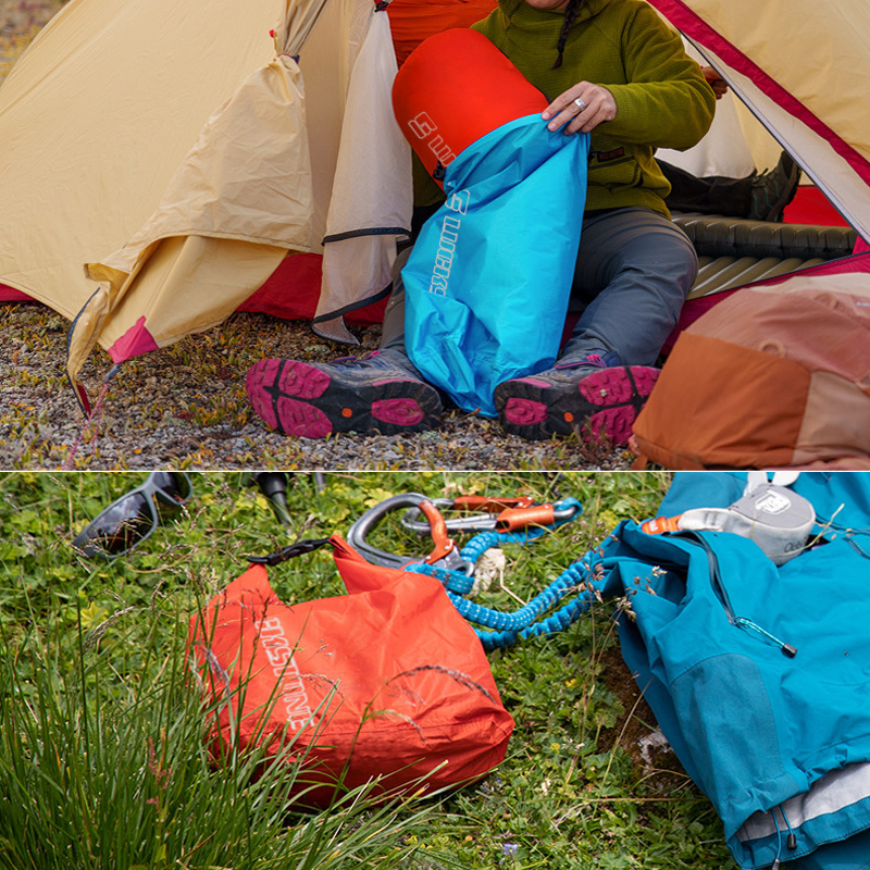 3/5/8/12/15/25/35/75L กันน้ำถุง Ultralight drifting ว่ายน้ำเสื้อผ้าเก็บกระเป๋าล่องแก่งพายเรือคายัคกีฬากระเป๋า