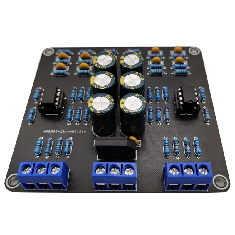 Hifi Preamplifier Board เครื่องขยายเสียงไฮไฟอุปกรณ์เสริมเครื่องขยายเสียง Preamp Tuning Board แผงด้านหน้า