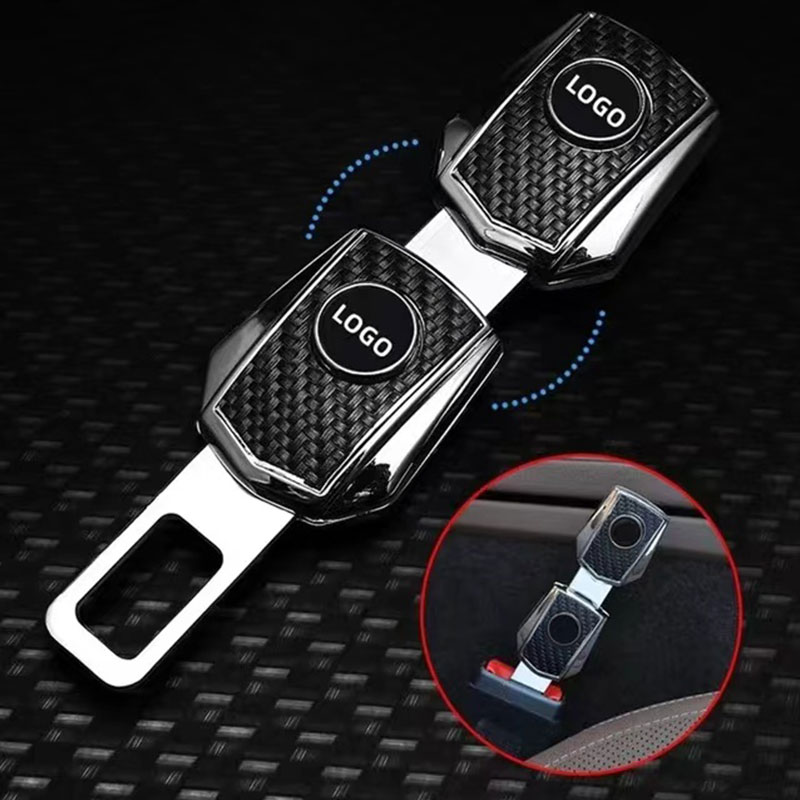 Extensor de clipe de cinto de segurança de carro, liga de bloqueio de cinto de segurança, plugue de fivela, prendedor automático, clipe conversor, liberação de um clique, cinto de segurança, peças de automóvel