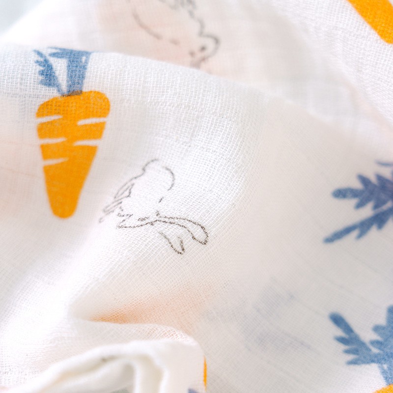 100% cotone 120 * 110 cm 2 strati neonato asciugamano da bagno avvolgere mussola fasciatoio coperte bambini avvolgere passeggino copertura all'ingrosso Dropshipp