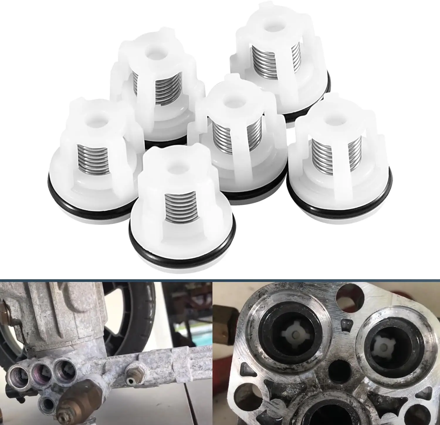 Mx 6 stücke ar2233 druck reiniger pumpe rückschlag ventil kit ersatzteile für annovi reverberi rmw serie 70-164 0409 gs ez start