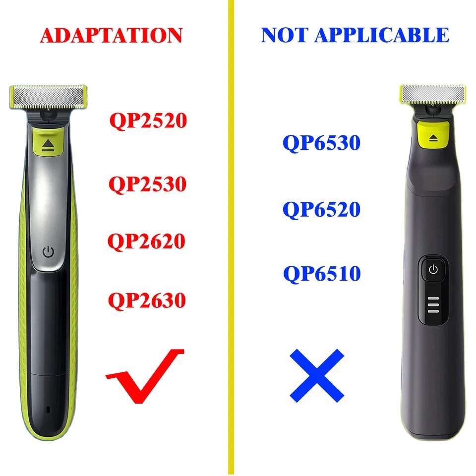 2025 Guide Comb Guards for One Blade QP2520 QP2530 QP2630 QP2620 Electric Trimmer Shaver 14 Length Adjustable Kit