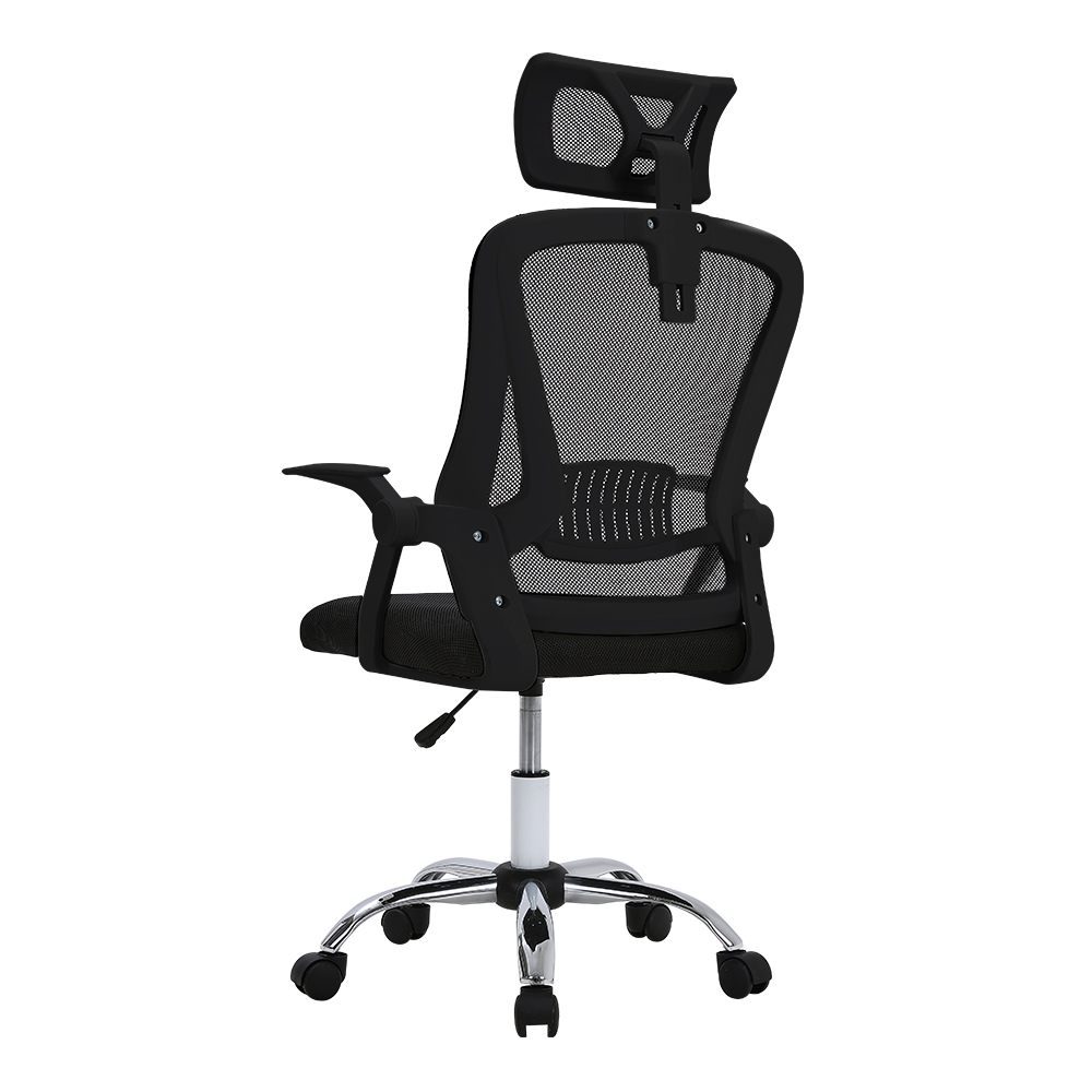 Mesh Office Chair with Headrest Ergonomic Computer Desk Chair Lumbar Support Swivel Office Chair