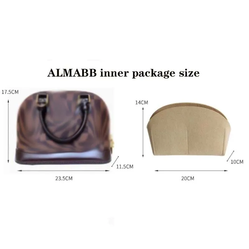สําหรับ Alma BB กระเป๋าใส่แต่งหน้ากระเป๋าถือขนาดเล็กจัดระเบียบกระเป๋าด้านในแบบพกพาเครื่องสําอางค์ bing Shell กระเป๋าคริสต์มาส