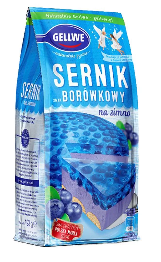 Gellwe Sernik borówkowy na zimno 193g