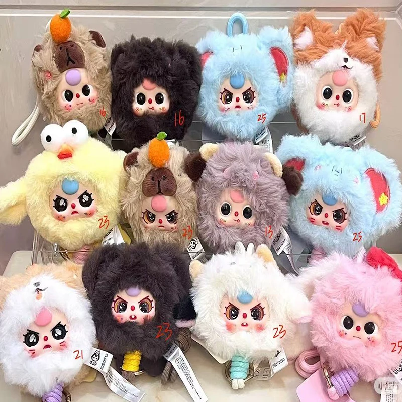 Novo bebê três onde está primavera série caixa cega figura de ação bonito vinil boneca deco criança natal aniversário presentes da menina genuíno