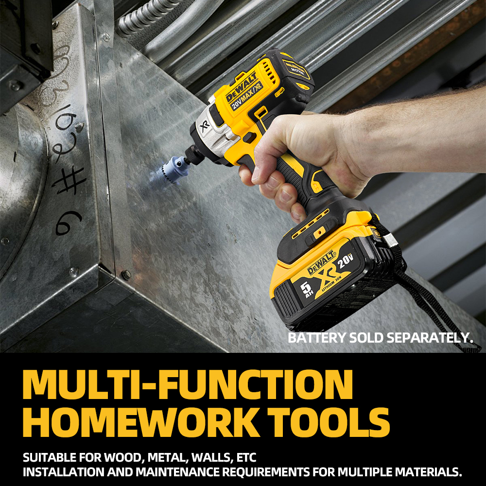 DEWALT DCD887 cordless impact driver 20V Lithium-ion cordless drill Electric screwdrive Rechargeable Brushless motor Power tools