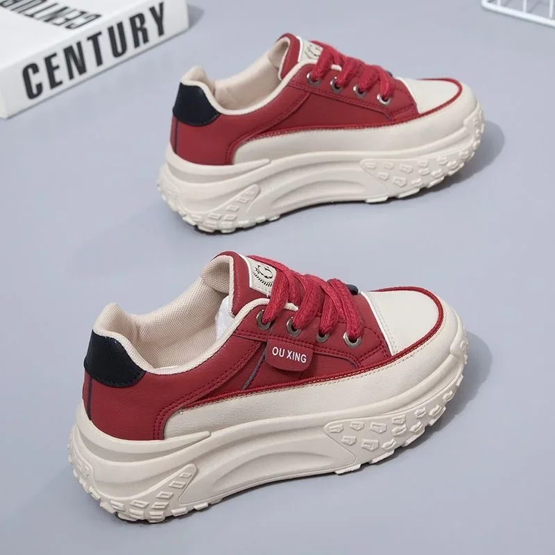 ใหม่ Retro ผู้หญิงรองเท้าฤดูใบไม้ผลิรองเท้าสบายๆรองเท้าผ้าใบแฟชั่นอเนกประสงค์รองเท้าคุณภาพสูงผู้หญิงรองเท้าผ้าใบ