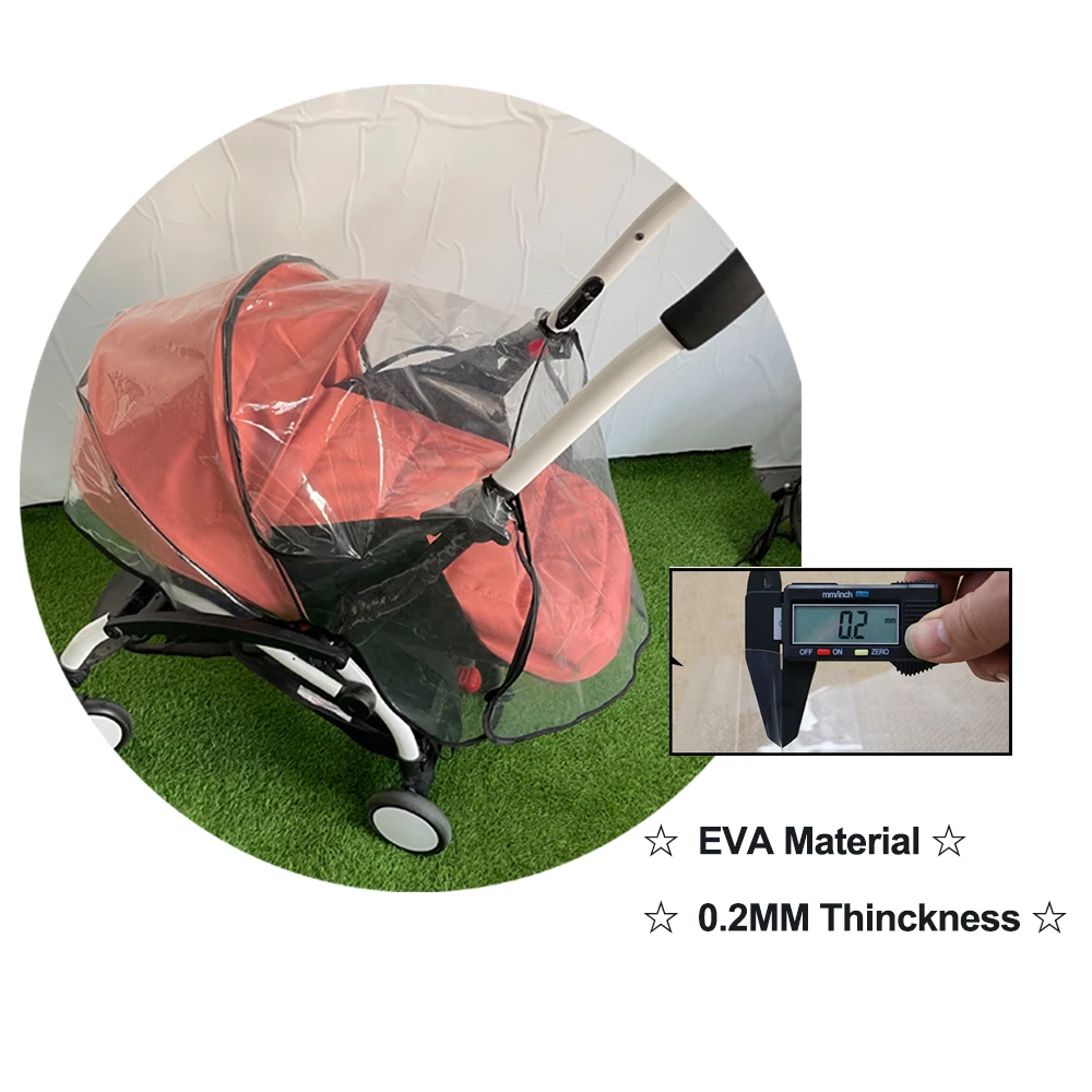 コル・キッド ®   ベビーカーアクセサリー レインカバー 防水 EVA カバー ヨーヨー Yoyo2 Yoya ネストベビーカーに対応