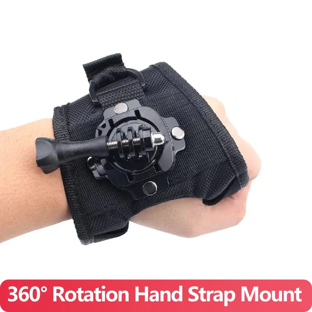 360-Grad-Drehung Handschlaufenhalterung Handschuh-Handgelenkhalter für GoPro Hero 13 12 11 10 9 AKASO SJCAM insta360 DJI OSMO Action-Kamera