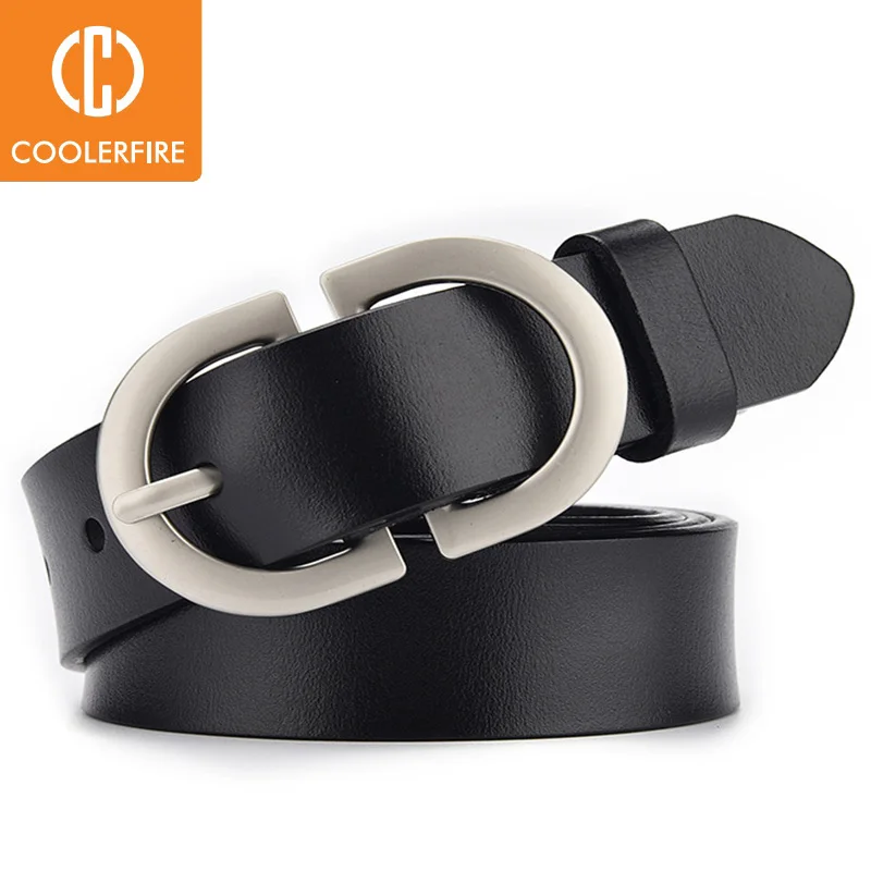 Thắt Lưng Nữ Da Thật Chính Hãng Da Nữ Kim Loại Thời Trang Khóa Vòng Đai Quần Jean Tự Nhiên Cao Cấp Thương Hiệu Thắt Lưng WomenLD032