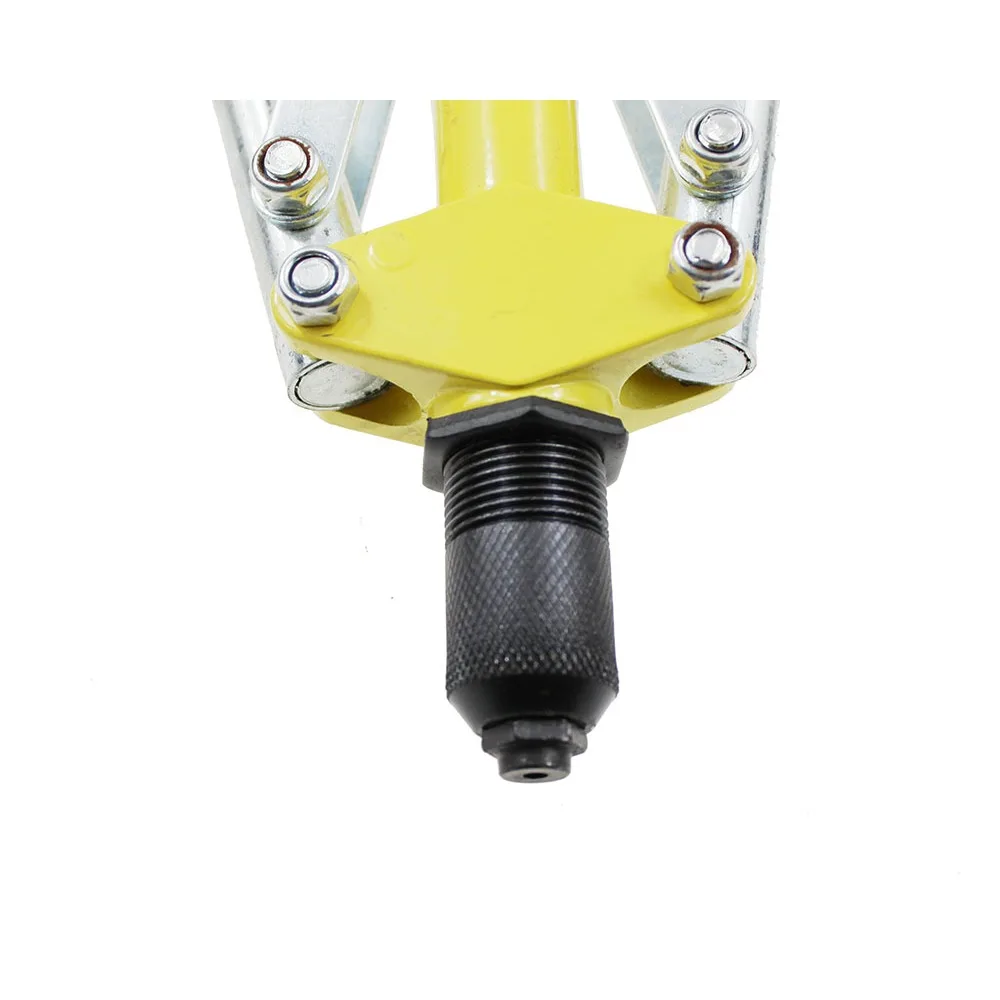 1Set Dubbele Kern Trekkende Handklinkhamer Pistool Handmatig Trekken Klinknagel Pistool Pull Cap Pistool Willow Klinknagel Handgereedschap