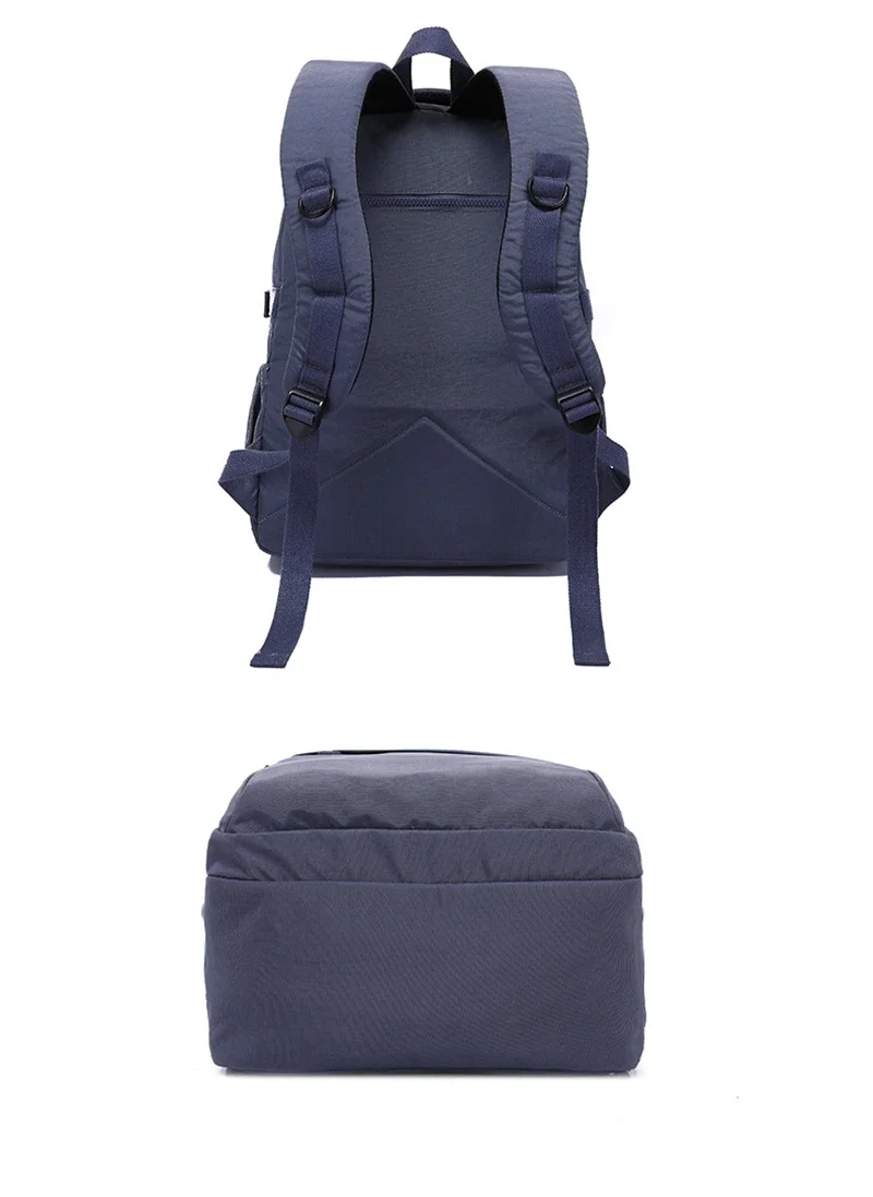 TEGAOTE ナイロン A4 防水女性男性スクールバックパック 15.6 ''14 ''ラップトップ軽量トラベルバッグブルーグリーンブラックレッドピンク M2303