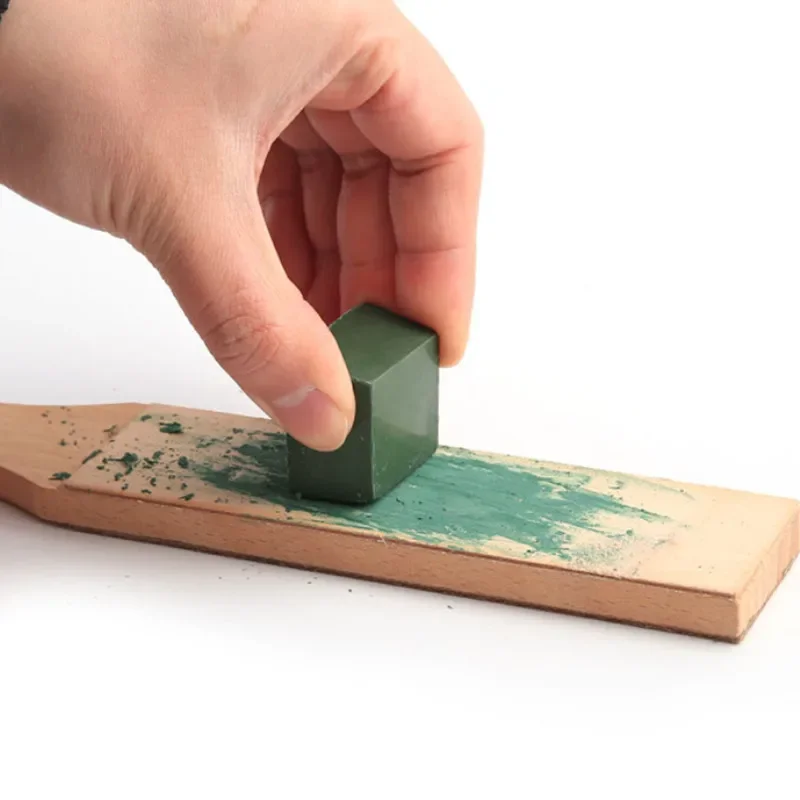 Green Polishing Paste Alumina Fine Abrasive Green Buff Polishing Compound Metal Jewelry Polishing Compound Abrasive Paste Tools