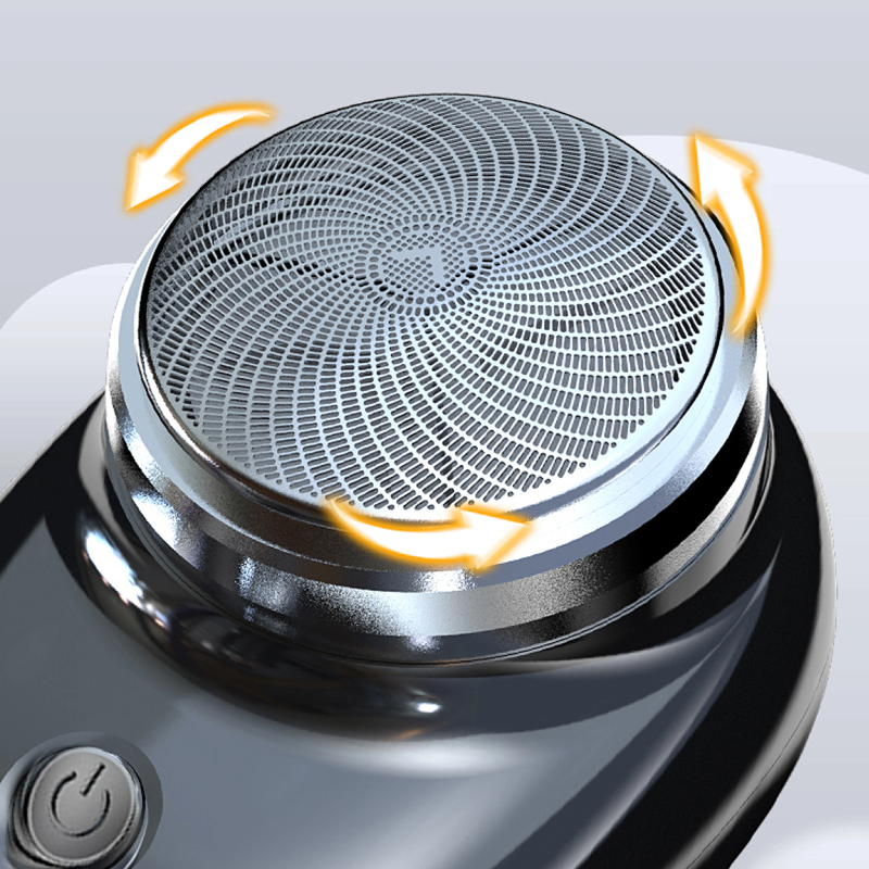 Golarka elektryczna ładująca Mini kieszonkowa maszynka do golenia podróżnego przenośna bezprzewodowa zdejmowana golarka trymer do brody i włosów na ciele