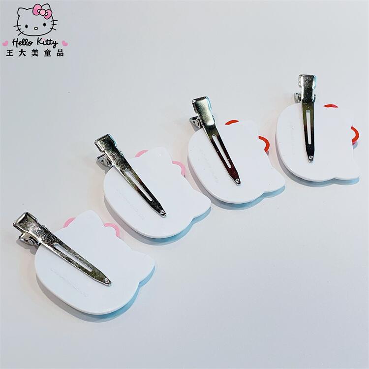 Sanrio Hello Kitty Front Haarspeld Pony Clip Geïmporteerd uit Japan Stripfiguren Hoofdtooi Accessoire voor Meisjes Verjaardagscadeau