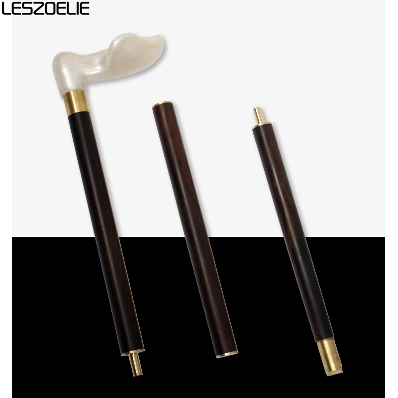 ซ้ายและขวาสีขาวเรซิ่นจับ Luxury แอฟริกัน Rosewood เดิน Stick สำหรับแฟชั่นผู้หญิงและผู้ชาย Elegant Canes