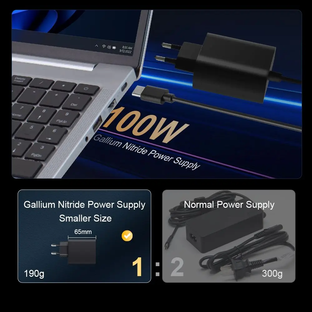 Laptop Ninkear N16 Pro, 16-calowy ekran 2.5K IPS 120Hz, Intel Core I9-13900HK 5.4GHz, 32GB DDR4 3200MHz RAM, 1TB PCIe SSD, WiFi 6