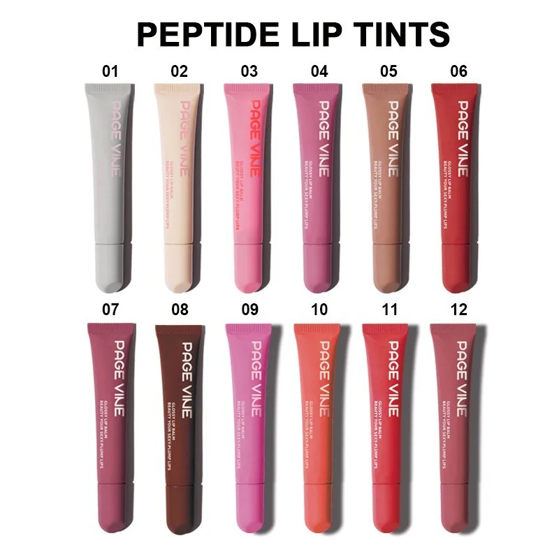 New Lip Balm Phone Case Lip Gloss Long-lasting Moisturizing Liquid Lipstick Toast Espresso Raspberry jelly Transparent Lip Glaze