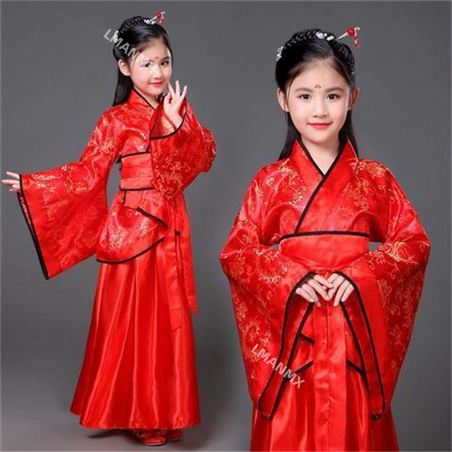Traje de danza del león tradicional chino, traje de danza folclórica, vestido Hanfu para niñas, niños, niñas, danza del león, ropa China