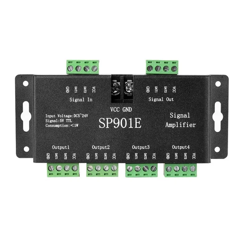 Amplificador sinfónico SP901E, tira de luz con amplificador sincrónico, señal sincrónica, venta directa